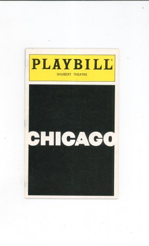 Chicago Playbill Shubert Theatre 1997 Souvenir