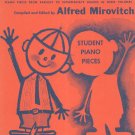 Vintage Listen To Yourself Mirovitch Student Piano Pieces Volume One Leeds