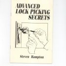 Advanced Lock Picking Secrets Steve Hampton 0873645154