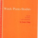 Wieck Piano Studies James Ching Summy Birchard