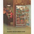 Sears Coldspot Freezer Manual 1700 & 2700 Series Not PDF