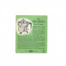 Vintage Fostoria Corn Popper Model 202 Instructions Pamphlet With Recipes
