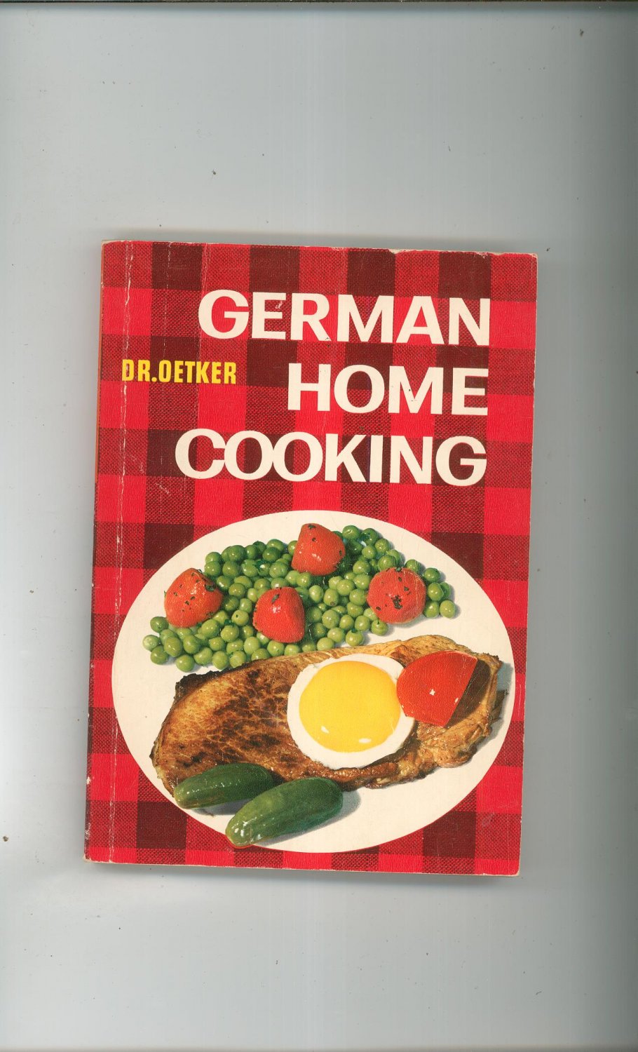 German Home Cooking Cookbook Dr Oetker Revised English Speaking