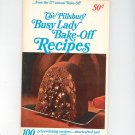 Pillsbury Busy Lady Bake Off Recipes Cookbook 17th Annual Bake Off Vintage Item 1966