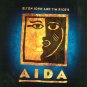 Aida Elton John Tim Rice Souvenir Program Brochure With The Cast Insert