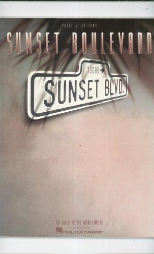 Sunset Boulevard Vocal Selections Music Book