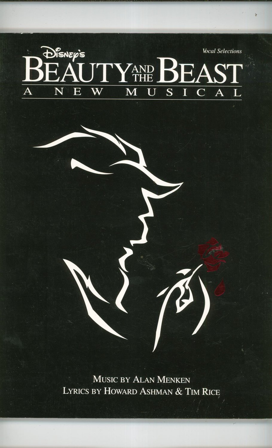 Beauty And The Beast A New Musical Vocal Selections Music Book