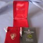 Waterford 1988 Golden Rings Ornament With Box And Bag 12 Days Of Christmas