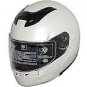 DOT Full Face Helmets Pearl White Modular Motorbike Helmets