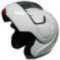 DOT Full Face Helmets Pearl White Modular Motorbike Helmets