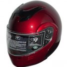 DOT Full Face Helmets Winebur Modular Motorbike Helmets