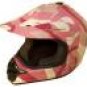 DOT ATV Dirt Bike MX Kids Motorbike Helmets Pink Camo