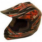 DOT ATV Dirt Bike MX Kids Motorbike Helmets RedG