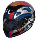 Full Face Racing Helmets - Blue Blade