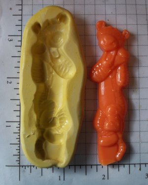 Tigger-  Silicone Mold- Candy Cake Cookies Crafts