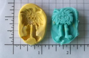 Hair ball Monster  - Silicone Mold Soap Candy Plaster Cake Resin