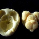 Dog A -Silicone Mold Soap Cake Candy Plaster resin