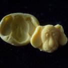 Dog D -Silicone Mold Soap Cake Candy Plaster resin