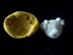 Baby Tiger -Silicone Mold Soap Cake Candy Chocolate Chips