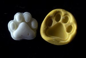 Paw  -Silicone Mold Soap Cake Candy Chocolate Chips