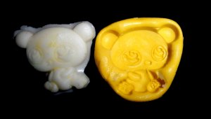 Baby Panda Bear  -Silicone Mold Soap Cake Candy Chocolate Chips