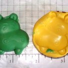 Hippo -Silicone Mold- Candy Cake Clay Cookies Crafts