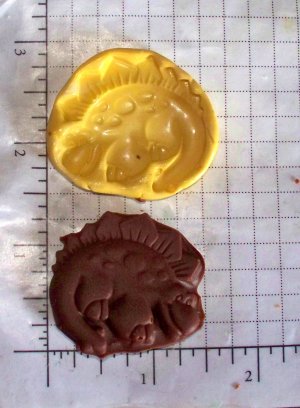 Dinosaur -Silicone Mold- Candy Cake Clay Cookies Crafts