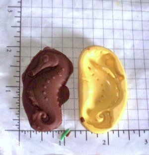 Seahorse- Silicone Mold- Candy Cake Clay Cookies Crafts