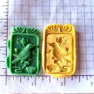 Bird- Silicone Mold- Candy Cake Clay Cookies Crafts