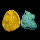 Baby Micki Mouse Set  - Silicone Mold- Cake Cookies Crafts