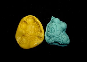 Baby Micki Mouse Set  - Silicone Mold- Cake Cookies Crafts