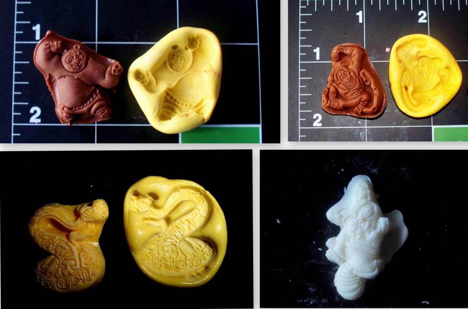Animals Set- Candy Cake Crafts Clay Cookies- Silicone Mold