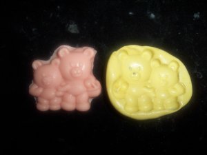 Bears  -Cake Candy Cookies Crafts-  Silicone Mold
