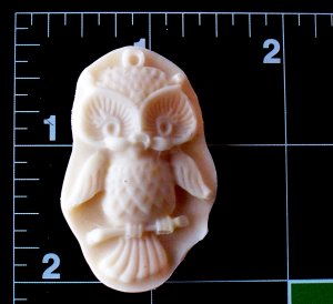 Owl -  Cake Candy Cookies Crafts-  Silicone Mold