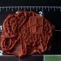 Elephant Filigree -  Cake Candy Cookies Crafts-  Silicone Mold