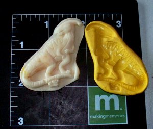Dinosaur-  Cake Candy Cookies Crafts-  Silicone Mold