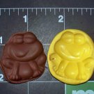 Frog Sitting -  Cake Candy Cookies Crafts-  Silicone Mold