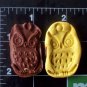 Owl  -  Cake Candy Cookies Crafts-  Silicone Mold