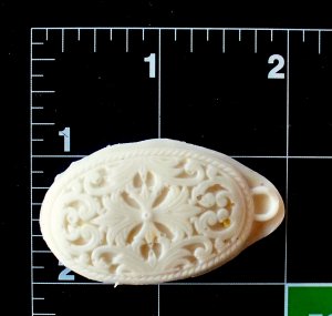 Filigree Oval-Silicone Mold Soap Cake Candy Resin