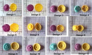 Huge Embellish Set -Silicone Mold Cookies Crafts Cake Candy