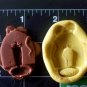 Letter Mouse U / n - Silicone  Mold Soap Candy Plaster Cake Resin