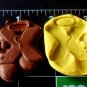 Letter Mouse X - Silicone  Mold Soap Candy Plaster Cake Resin