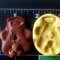 Letter Mouse A - Silicone  Mold Soap Candy Plaster Cake Resin