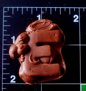 Letter Mouse E - Silicone  Mold - Candy Plaster Cake Resin