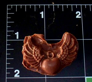 Heart with Wings - Silicone Molds - Candy Cake Sugar craft Cookies