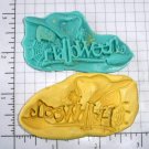 Halloween- Silicone  Mold - Fondant  Candy Plaster Cake Resin