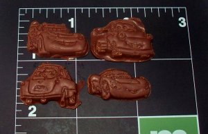 Cars B -  Silicone Mold- Cake Cookies Crafts Candy
