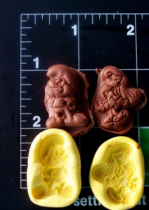 Blue Set-  Silicone Mold- Cake Cookies Crafts Candy