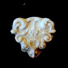 Scroll Heart - Silicone Mold- Cake Candy Cookies Crafts Moulds Scroll Heart - Silicone Mold- Cake Candy Cookies Crafts Moulds