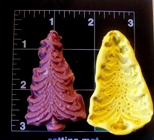 Christmas Tree-  Candy Cake Crafts Cookies- Silicone Mold